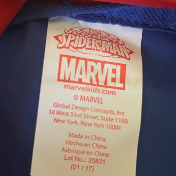 Spider-Man NWT backpack & Lunchbox Back to School Spiderman MARVEL - Picture 8 of 14